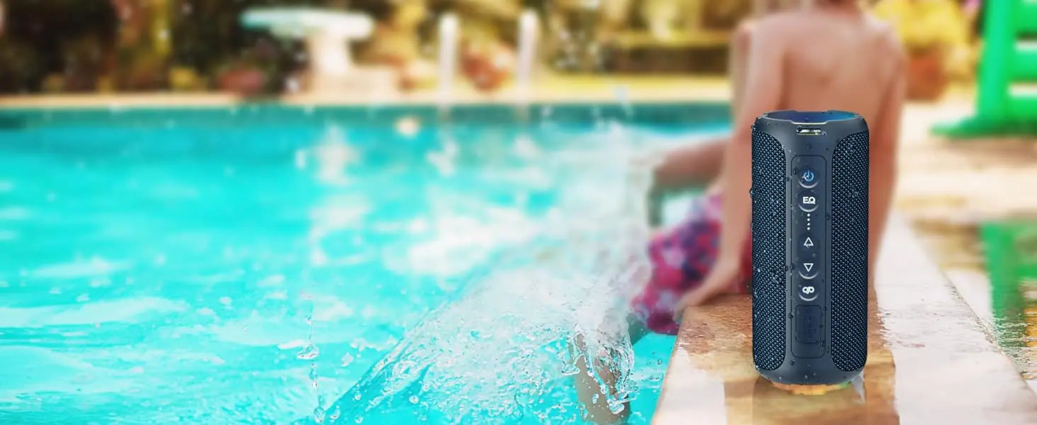 NNEOBA Bluetooth Speaker 40W Blue